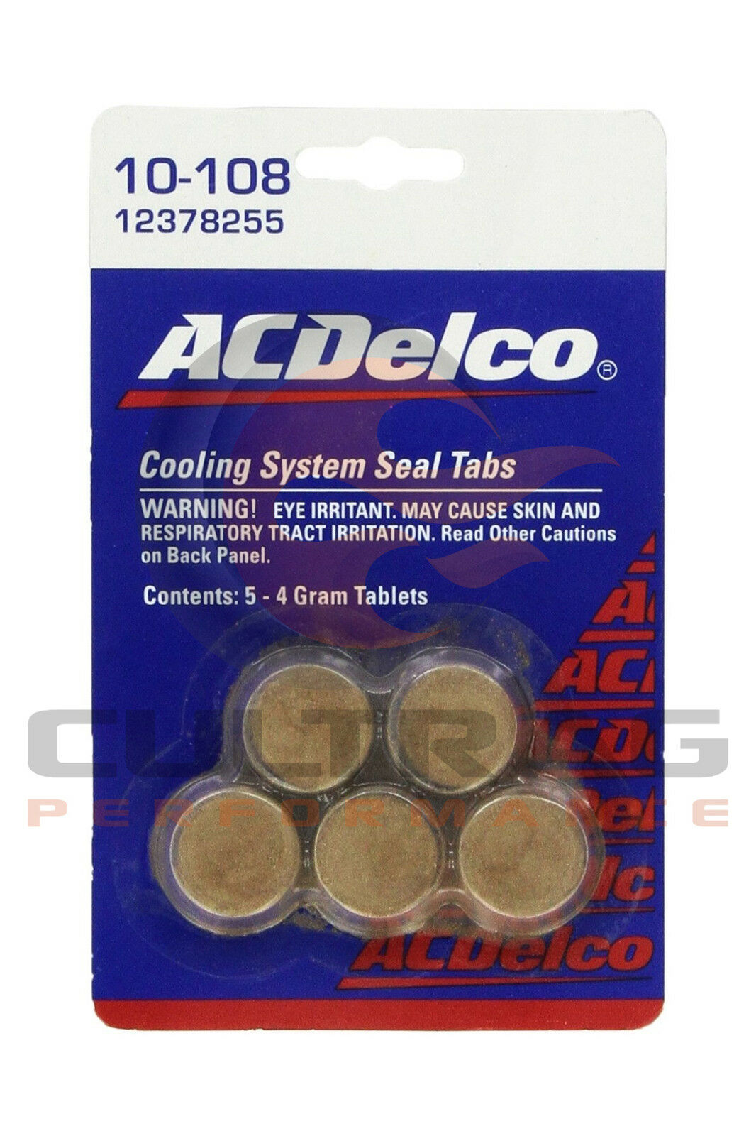 Genuine GM ACDelco Coolant System Sealing Tabs 12378255
