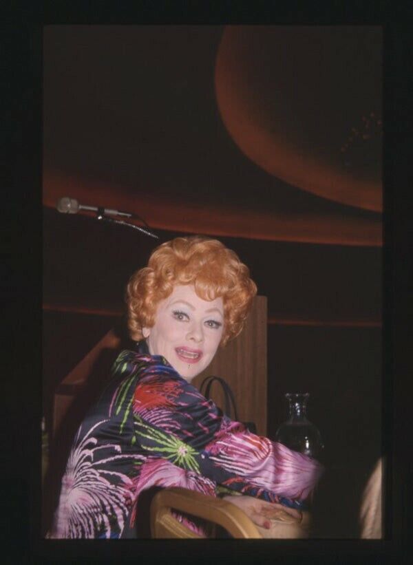 Lucille Ball Vintage Candid Hollywood Event Pose Original 35mm Transparency