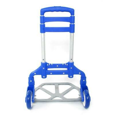 Practical Luggage Cart Folding Truck Hand Trolley For Travel Shopping 170lbs New