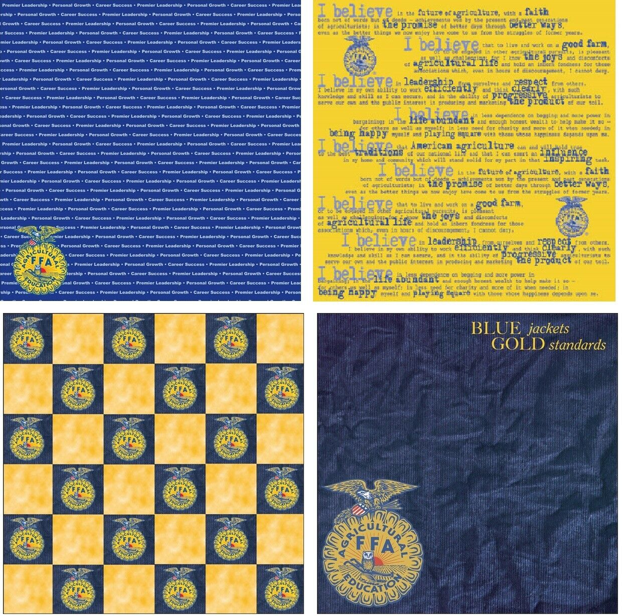 Future Farmers of America FFA Scrapbook Papers CHOOSE FROM 37 styles