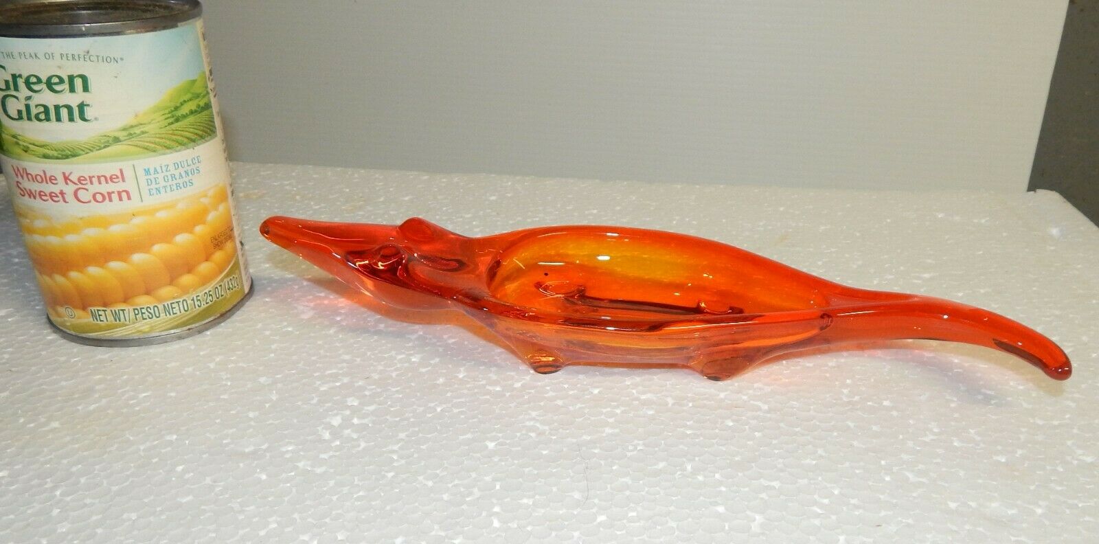 Viking Glass Persimmon Alligator Shown only in 1969 Catalog