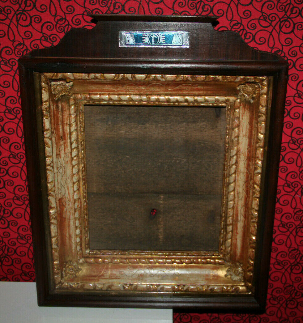 Antique KIOT KIOSK with a table of contents for storing icons of the 19th centur