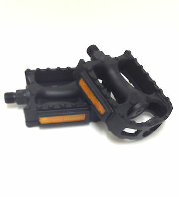 SUNLITE 41200 MOUNTAIN MTB ATB BICYCLE BIKE PEDALS NYLON CAGE1/2" PAIR NEW