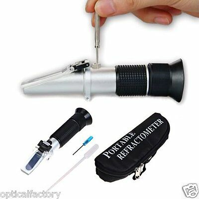 ATC Economy Clinical Refractometer 4 Hydration & Vets, SOFT CASE, USA SELLER!